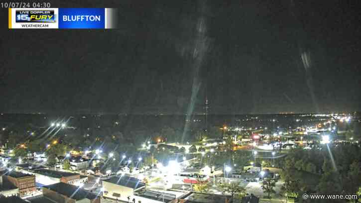 Lots of sunshine and much cooler today