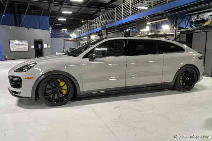 Porsche Cayenne Turbo GT Minivan: bloedsnelle Cayenne met schuifdeuren