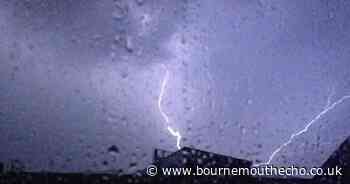 Thunderstorm warning issued for Dorset this evening
