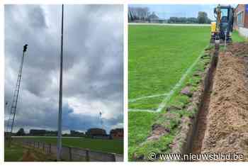 Nieuwe ledverlichting op voetbalterreinen Semmerzake en Asper