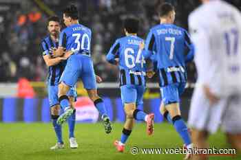 Club Brugge zit met zware problemen in zijn personeelsbestand: "Eigenlijk speelden ze zonder spits"