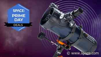 Get $100 off with this Prime Day beginner telescope deal on the Celestron AstroMaster 114EQ