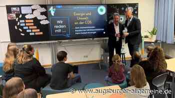 Auch in der Carl-Orff-Schule heißt es „Jetzt red i“ mit Minister Aiwanger