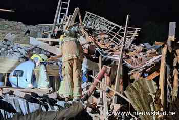 Brandweer Sint-Truiden redt konijnen uit ingestorte schuur