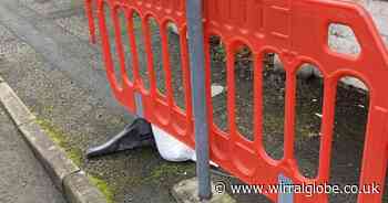 Metal posts targeted with angle grinders in Wirral parking protest