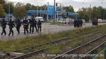 Polizeieinsatz bei Augsburger Berufsschulen: Haunstetter Straße abgeriegelt