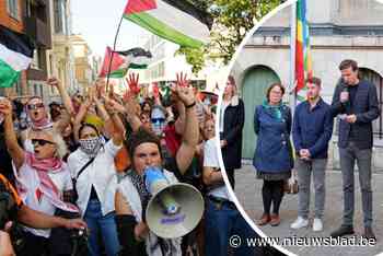 Gent houdt minuut stilte en hijst de vredesvlag, maar krijgt meteen kritiek: “Dit is misplaatst”