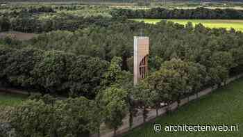 Houten uitkijktoren Einderheide vormt tevens verblijfplaats voor vleermuizen