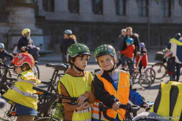 Kidical Mass mobiliseert bijna 1.150 ouders en kinderen