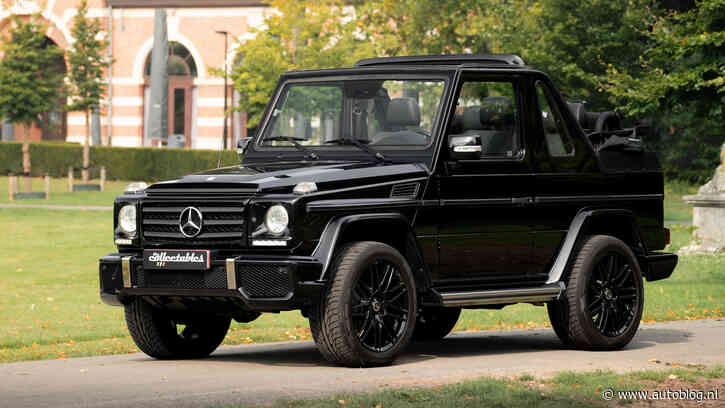Bied mee op deze brute G 350 Cabrio