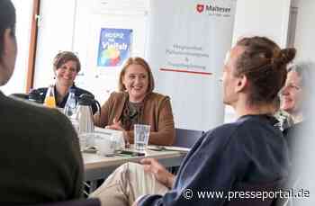 Bundesfamilienministerin besucht Kinder- und Familienhospizdienst der Malteser