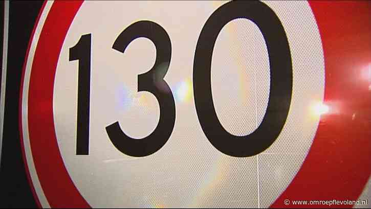 Flevoland - 'Maximumsnelheid op deel A6 kan weer naar 130 km/uur'