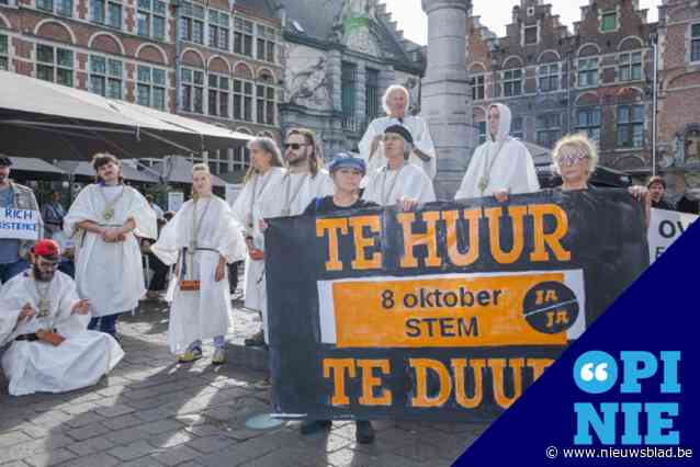 OPINIE. “Elke partij die onder de 15 procent scoort, doet slechter dan de stem van de Gentenaar over betaalbaar wonen”