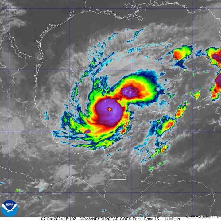 Tropical tracker: Hurricane Milton strengthens into Category 5 storm