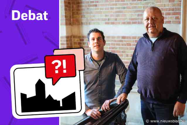 GEMEENTEDUEL. Maarten Janssens en Vik Werrebroeck in debat: “Optima-schuld nu in één keer afbetalen is bewuste keuze”