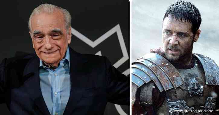 L’inaspettata confessione di Martin Scorsese: “Ammiro Ridley Scott per aver girato Il Gladiatore. E non dico arrivederci al cinema”