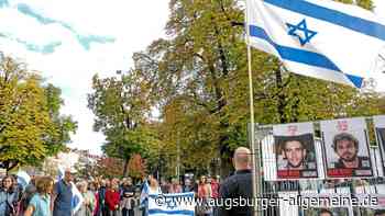 Am Jahrestag der Hamas-Attacke gehen die Menschen auf die Straße