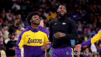 LeBron James, son Bronny play 1st game together: What to know about the James kids