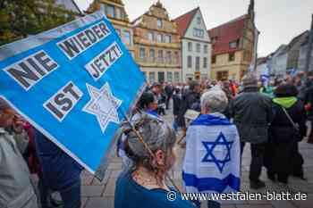 Gedenken in Bielefeld am Jahrestag des Terrors