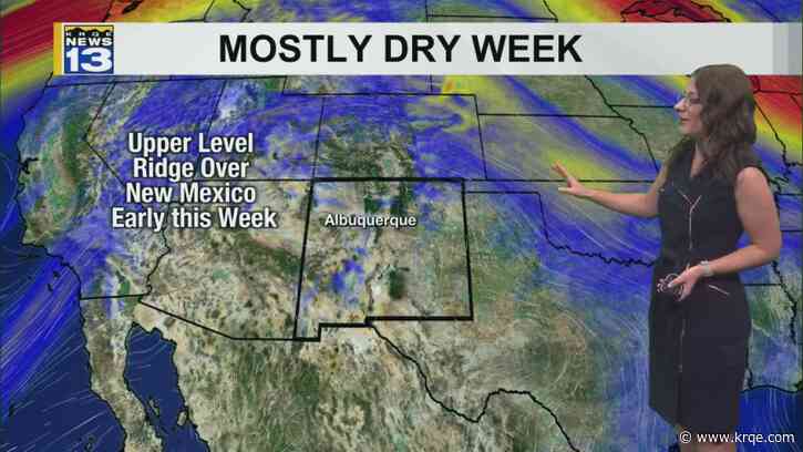 Quiet weather continues for the week