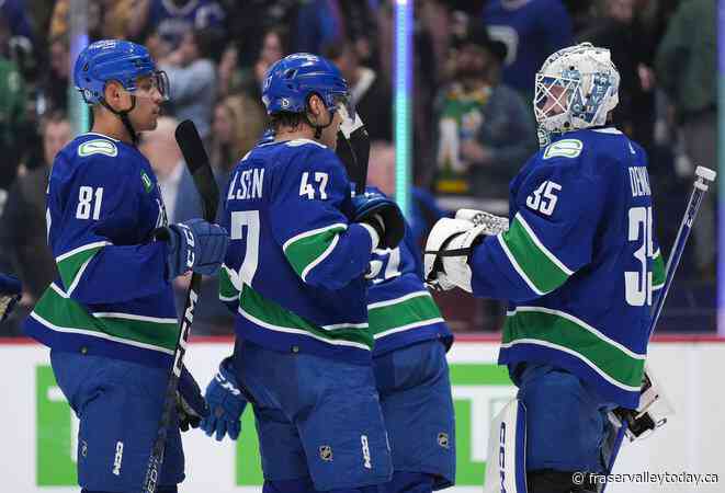 Injured Demko, Joshua not on Vancouver Canucks’ opening-night roster