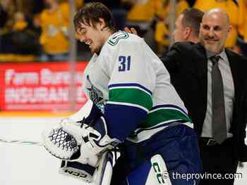 Canucks: No lack of crease drama as cool, confident Arturs Silovs commands spotlight