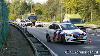 Ongeval op de N370 bij Selwerd