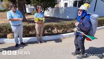 Man's 1,012-mile challenge for his brother