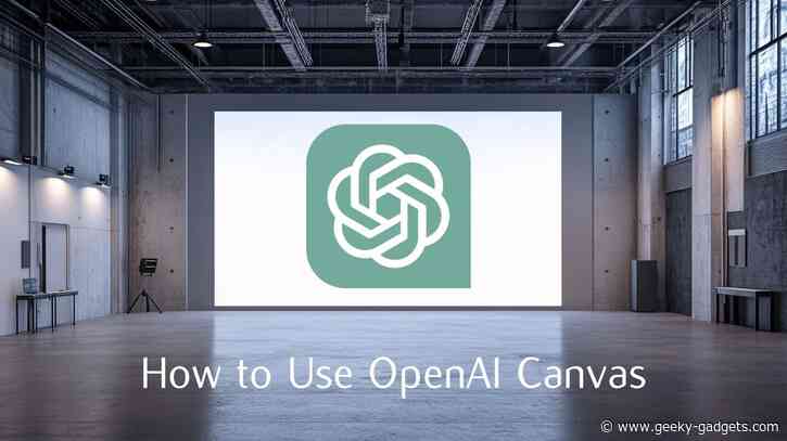 OpenAI Canvas: Your New AI Powered Writing and Coding Assistant