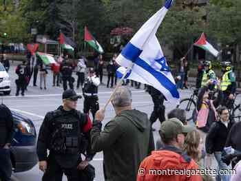Oct. 7 in Montreal: Prayer and protests as Jewish community, pro-Palestinian activists mark anniversary