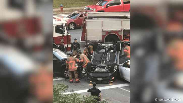 1 hospitalized after 3-vehicle crash in Buffalo