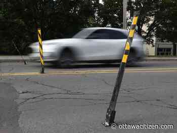 Deachman: Ottawa's traffic flex posts drive us nuts. But they work