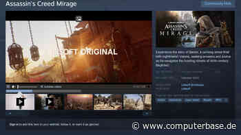 Ubisoft-Spiele auf Steam: Assassin's Creed Mirage noch im Oktober auf Valves Plattform [Notiz]
