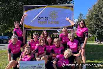 Dames van wielertoerismeclub Nevele schenken 3.138 euro aan Kom op tegen Kanker