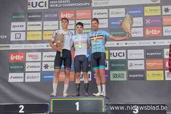 Laatbloeier Maxim Laverge (23) verovert brons op WK gravel: “Ik heb mezelf ook verrast”