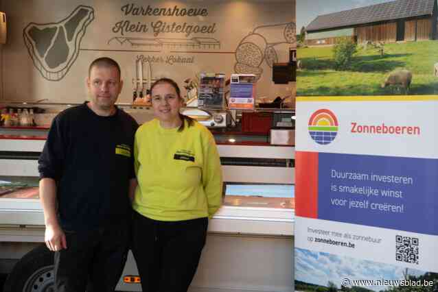 Na eigen voer en eigen vlees produceert varkenshoeve Klein Gistelgoed straks ook eigen energie: “We worden Zonneboer”