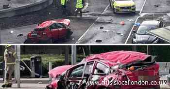 Investigation into crash outside hospital where boy died underway by police watchdog