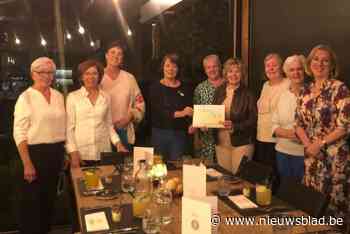 Nieuwe vrouwenclub steunt dankzij acties de Netzak met cheque van 750 euro