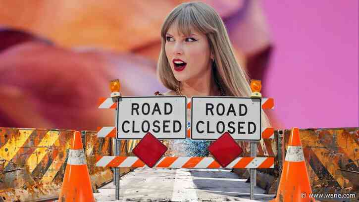 Major downtown I-65 closure scheduled for same time as 3-day Taylor Swift concert