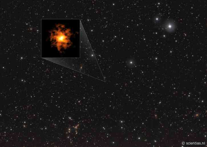 Verrassende ontdekking: wetenschappers vinden een ‘Melkweg-achtige’ draaiende schijfgalaxie van 13 miljard jaar oud