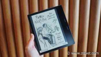 The Kindle Oasis e-reader is half off right now for October Prime Day