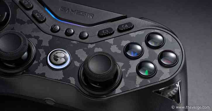 This controller can change the layout of its face button labels