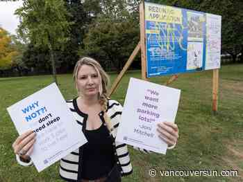 Vancouver woman fights fire hall proposal with art, imagination and a bit of sass