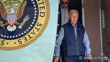 Wegen Hurrikan "Milton": Biden verschiebt Reise nach Deutschland