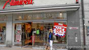 Trachtenmoden-Geschäft Almwelt in der Augsburger Maxstraße schließt