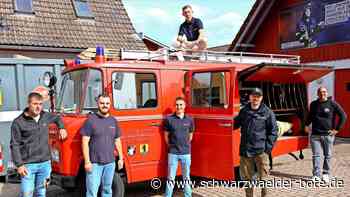 Löschfahrzeug restauriert: Bernbacher investieren viel Zeit und Arbeit