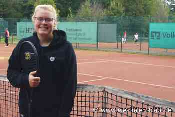 Charlotte Schwagmeier aus Löhne ist Weltbeste im Blinden-Tennis
