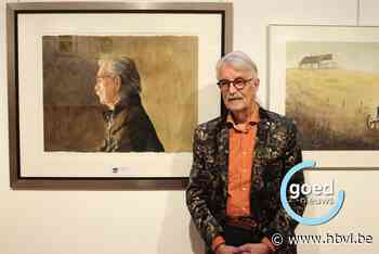 Tejo Van den Broeck (81) laat zich voor zelfportret inspireren door Amerikaan Wyeth