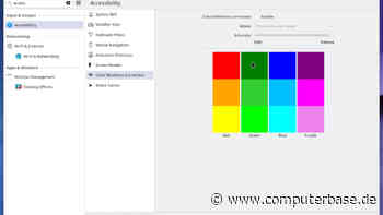KDE Plasma 6.2: Updates für Farben-, Energie- und Barrierefreiheit-Settings