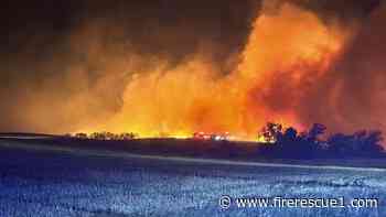 1 dead in wildfires burning across western N.D.